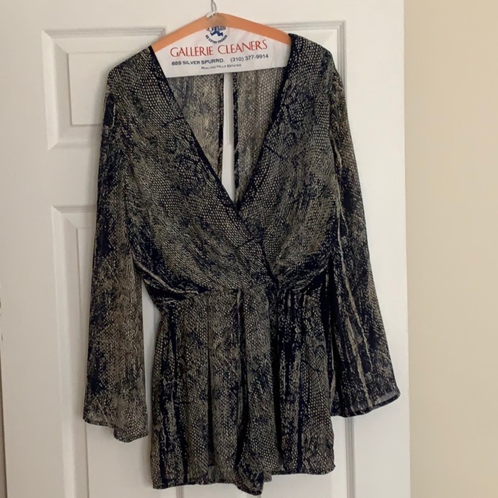 Navy romper! Never worn
